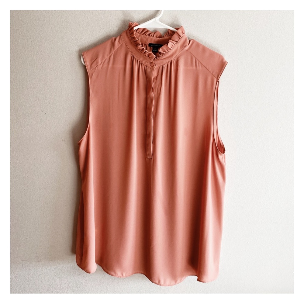 Ann Taylor pink blouse - size XXL